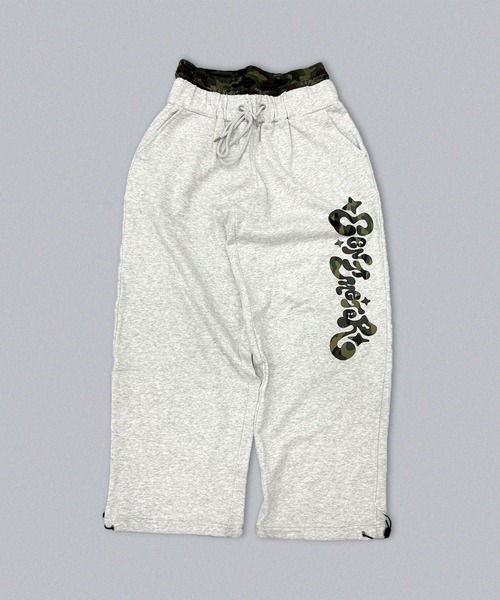 Kira logo docking sweat pants（スウェットパンツ