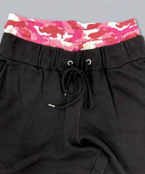 Kira logo docking sweat pants（スウェットパンツ