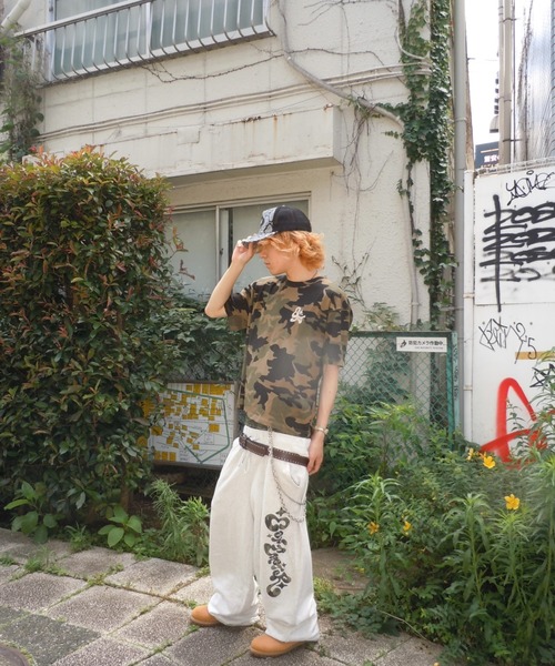 Kira logo docking sweat pants（スウェットパンツ