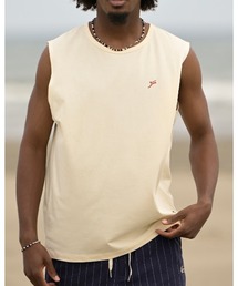 SUNS by #Re:room(サンズバイリルーム)のアイコンエンブロイダリーノースリーブ(タンクトップ)