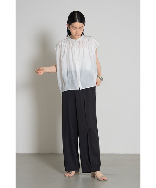 MaxMara●OSOL●コルドネット センターライン ワイドパンツ MaxMara○OSOL○コルドネット センターライン ワイドパンツ