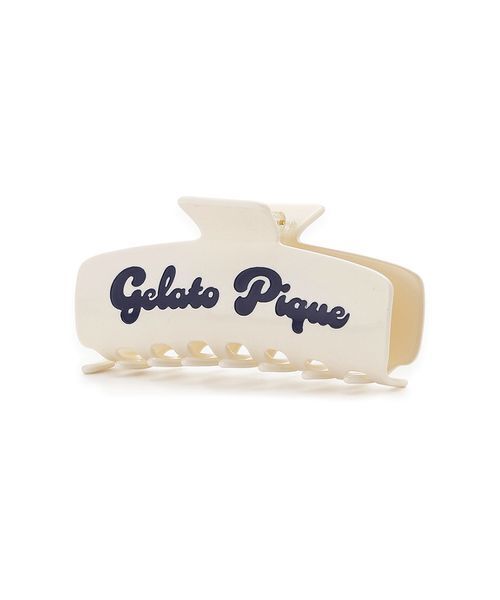 gelato pique（ジェラートピケ）の「ロゴヘアクリップ（バレッタ/ヘアクリップ・レディース・ミント/ブルー/オフホワイト/ピンク・F）」の7枚目の写真