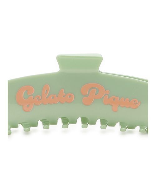 gelato pique（ジェラートピケ）の「ロゴヘアクリップ（バレッタ/ヘアクリップ・レディース・ミント/ブルー/オフホワイト/ピンク・F）」の13枚目の写真