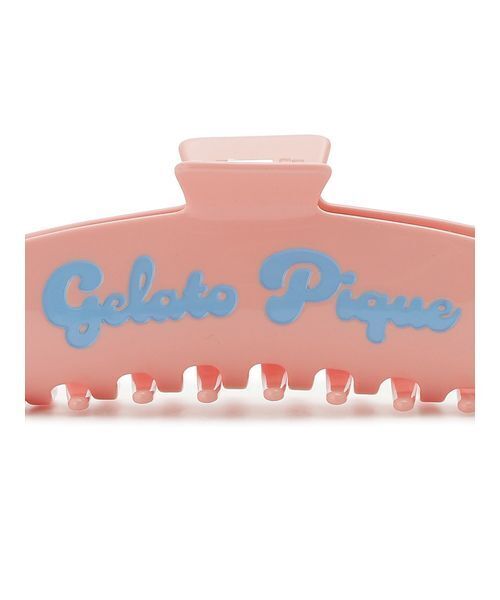 gelato pique（ジェラートピケ）の「ロゴヘアクリップ（バレッタ/ヘアクリップ・レディース・ミント/ブルー/オフホワイト/ピンク・F）」の14枚目の写真