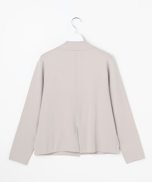 J.PRESS Ladies(J.プレス レディス)の「VIGODA テーラード ニット ジャケット(ニット/セーター・レディース・ブラック系/ライトグレー系・SMALL)」の12枚目の写真