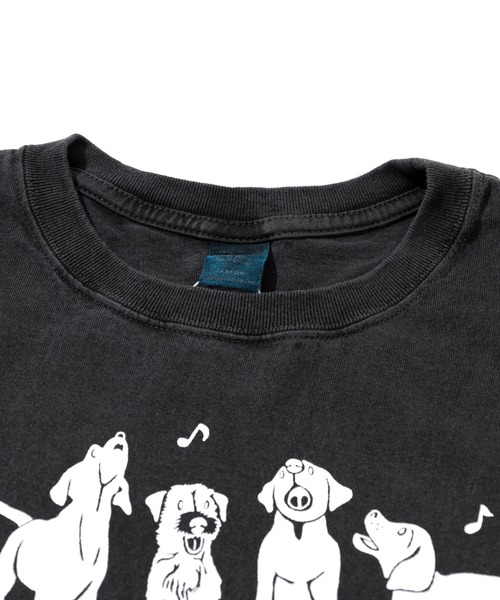 Good On(グッドオン)の「Good On/グッドオン BUDDY S/S TEE(Tシャツ/カットソー・メンズ・ブラック/ナチュラル・LARGE/X-LARGE/MEDIUM)」の3枚目の写真