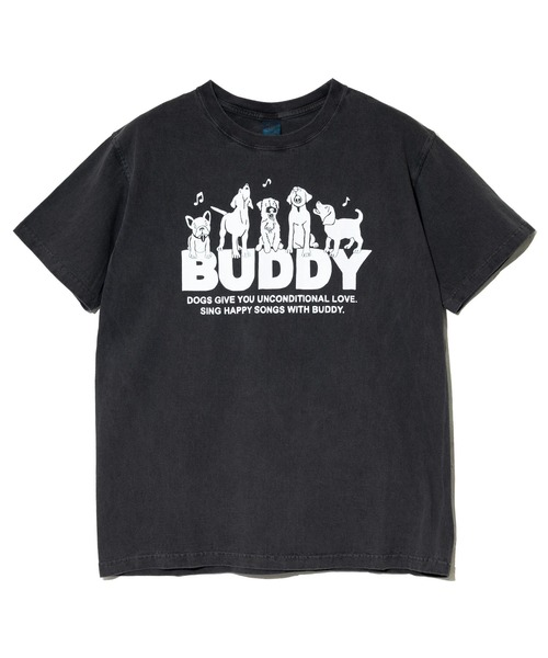 Good On(グッドオン)の「Good On/グッドオン BUDDY S/S TEE(Tシャツ/カットソー・メンズ・ブラック/ナチュラル・LARGE/X-LARGE/MEDIUM)」の8枚目の写真