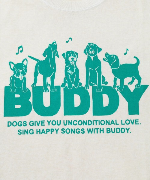 Good On(グッドオン)の「Good On/グッドオン BUDDY S/S TEE(Tシャツ/カットソー・メンズ・ブラック/ナチュラル・LARGE/X-LARGE/MEDIUM)」の11枚目の写真
