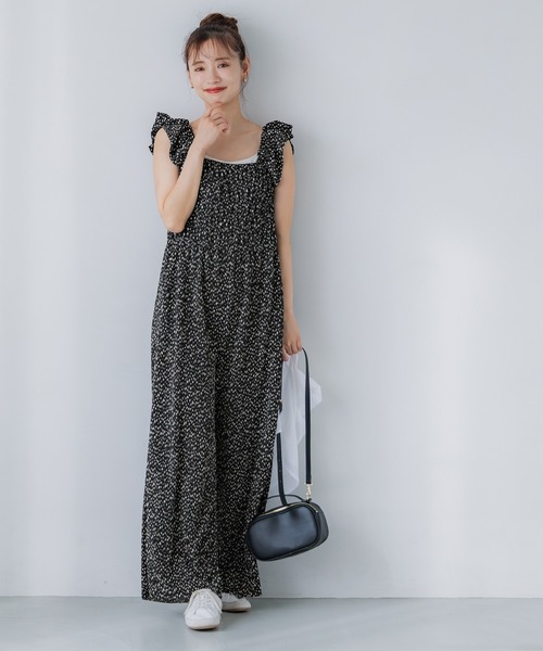 coca（coca）（コカ）の「プリーツオールインワン（つなぎ/オールインワン・レディース・ブラック/A・L/M/S）」の10枚目の写真