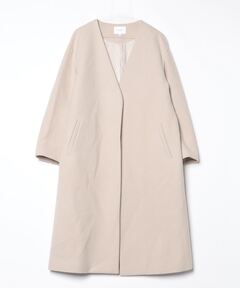 定価9.6万円 ギャルリーヴィー ウールダブルフェイス リバーコート ロング ウールダブルフェイス ロングコート | GALERIE VIE (Women)/ギャルリー