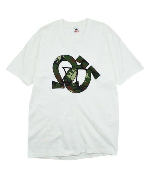 FRUIT OF THE LOOM(フルーツオブザルーム)の「【USED】90’s Fruit of the Loom ロゴ Tシャツ(Tシャツ/カットソー・メンズ・ホワイト・X-LARGE)」の1枚目の写真