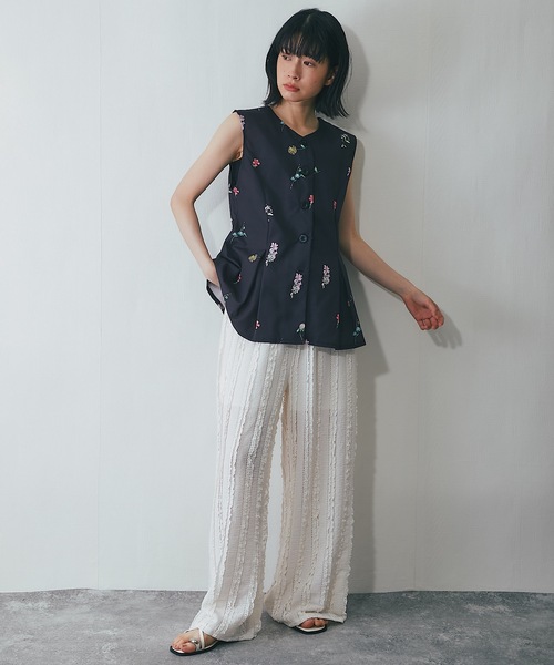 レースワイドパンツ 完売品 ZOZO古着より最安価 レースワイドパンツ 完売品 ZOZO古着より最安価 その他パンツ