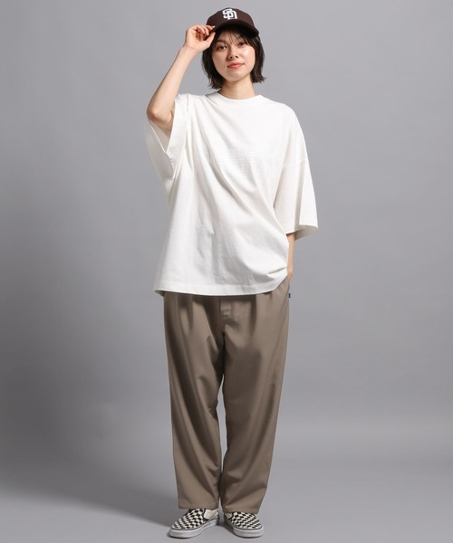 GEORGE'S(ジョージズ)の「リラックス イージーパンツ(その他パンツ・レディース・ブルーグレー/サンドベージュ・LARGE/MEDIUM)」の3枚目の写真