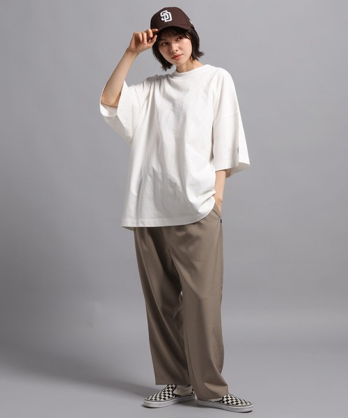GEORGE'S(ジョージズ)の「リラックス イージーパンツ(その他パンツ・レディース・ブルーグレー/サンドベージュ・LARGE/MEDIUM)」の4枚目の写真