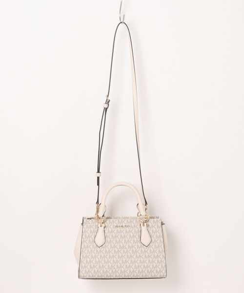 MICHAEL KORS(マイケルコース)の「MARILYN SM MSGR クロスボディ(ショルダーバッグ・レディース・ベージュ系その他・FREE)」の1枚目の写真