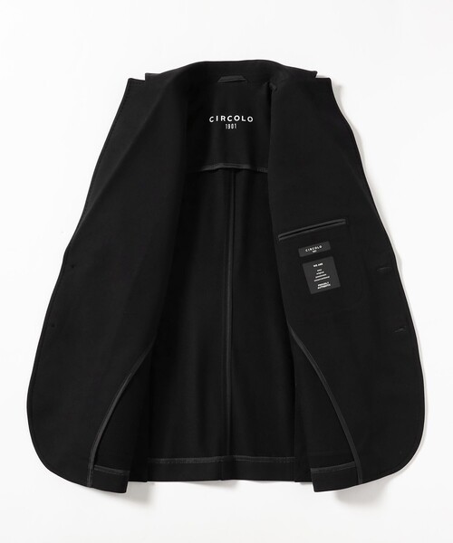 【新品未使用】【別注】CIRCOLO1901 / ジャージ ソリッド ジャケット 別注】CIRCOLO1901 / NEW ジャージ ソリッド ジャケット（その他