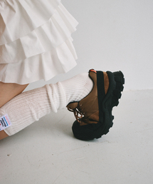 U by SPICK&SPAN（ユーバイスピックアンドスパン）の「I HATE MONDAY /アイヘイトマンデイ Long Loose Rib Socks（ソックス/靴下）」