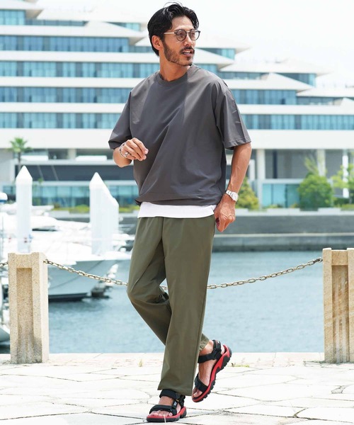 jiggys shop（ジギーズショップ）の「アクティブモバイル 速乾 ストレッチ イージー アンクルパンツ（その他パンツ・メンズ・チャコールグレー/ネイビー/カーキ/ブラック・MEDIUM/LARGE/X-LARGE）」の17枚目の写真