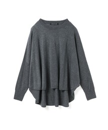 mizuiroind | mizuiro ind フロントシームコクーンプルオーバー(ニット/セーター)