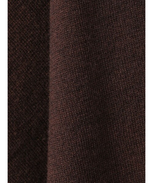 mizuiroind（ミズイロインド）の「mizuiro ind フロントシームコクーンプルオーバー（ニット/セーター・レディース・ネイビー/ブラウン/ブラック/チャコールグレー・FREE）」の6枚目の写真