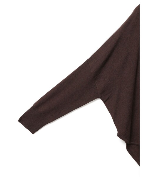 mizuiroind（ミズイロインド）の「mizuiro ind フロントシームコクーンプルオーバー（ニット/セーター・レディース・ネイビー/ブラウン/ブラック/チャコールグレー・FREE）」の20枚目の写真