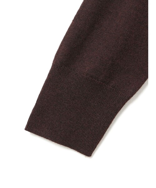 mizuiroind（ミズイロインド）の「mizuiro ind フロントシームコクーンプルオーバー（ニット/セーター・レディース・ネイビー/ブラウン/ブラック/チャコールグレー・FREE）」の21枚目の写真