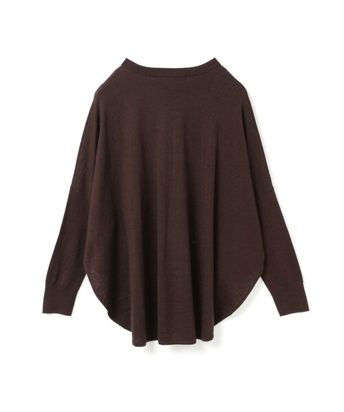 mizuiroind（ミズイロインド）の「mizuiro ind フロントシームコクーンプルオーバー（ニット/セーター・レディース・ネイビー/ブラウン/ブラック/チャコールグレー・FREE）」の22枚目の写真