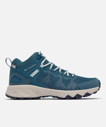 防水 高グリップ 高反発クッション Columbia/レディース ピークフリーク ツー ミッド アウトドライ ワイド/コロンビア