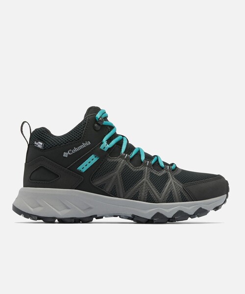 Columbia(コロンビア)の「防水 高グリップ 高反発クッション Columbia/レディース ピークフリーク ツー ミッド アウトドライ ワイド/コロンビア(ブーツ・レディース・ブルー/ブラック・25.5cm/25.0cm/24.0cm/26.0cm/23.0cm/23.5cm/22.5cm/24.5cm)」の1枚目の写真
