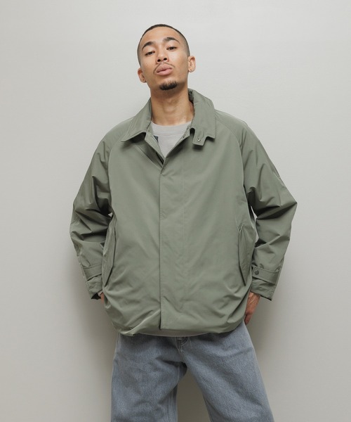 TAION（タイオン）の「BAL / TAION BALMACAAN COAT WITH DETACHABLE DOWN VEST（チェスターコート・メンズ・チャコール/カーキ・3/2/1）」の12枚目の写真