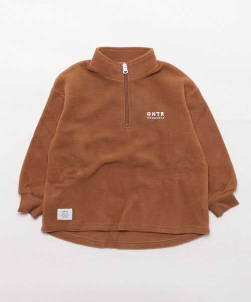 GENERATOR（ジェネレーター）の「ジェネレーター フリースハーフジッププルオーバー（その他トップス・キッズ・ブラック/トップグレー/キャメル・XL/L/M）」の13枚目の写真