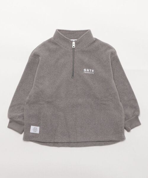 GENERATOR（ジェネレーター）の「ジェネレーター フリースハーフジッププルオーバー（その他トップス・キッズ・ブラック/トップグレー/キャメル・XL/L/M）」の14枚目の写真