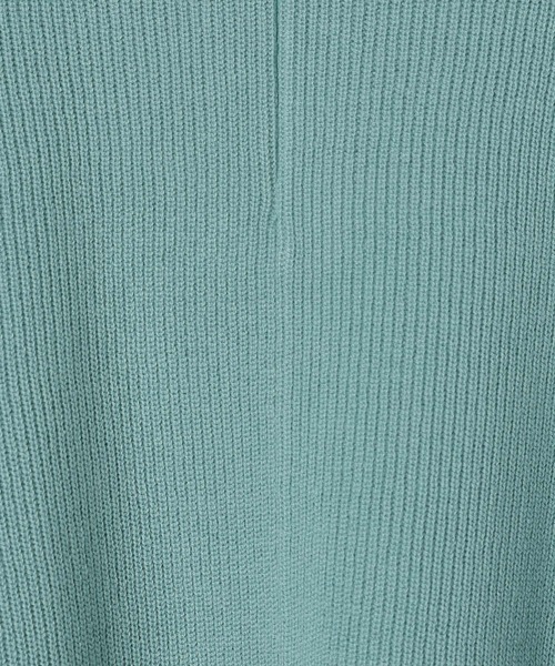 LEPSIM（レプシィム）の「12ゲージZIPワイドスリーブプルオーバー　497491（ニット/セーター・レディース・オフホワイト/ブラック/ボルドー/ブルー系その他/イエロー・FREE）」の8枚目の写真