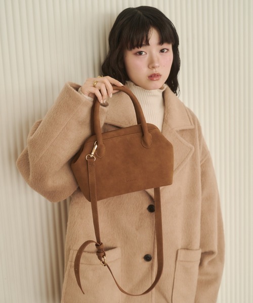 REMOON(リムーン)の「2wayアソートハンドバッグ(ハンドバッグ・レディース・イエロー/ブラウン/ライトブルー/ブラック/アイボリー・FREE)」の8枚目の写真