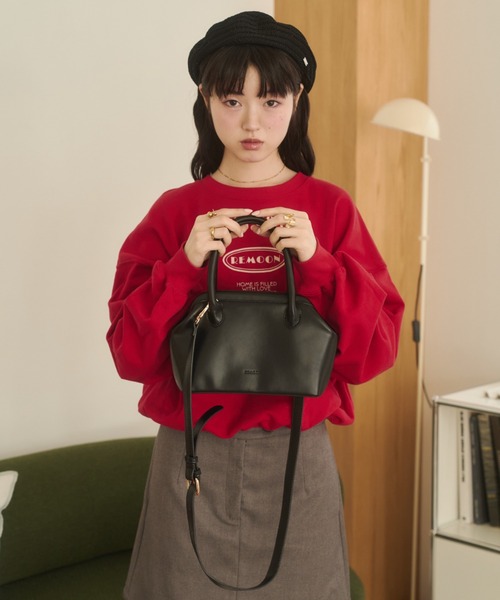 REMOON(リムーン)の「2wayアソートハンドバッグ(ハンドバッグ・レディース・イエロー/ブラウン/ライトブルー/ブラック/アイボリー・FREE)」の12枚目の写真