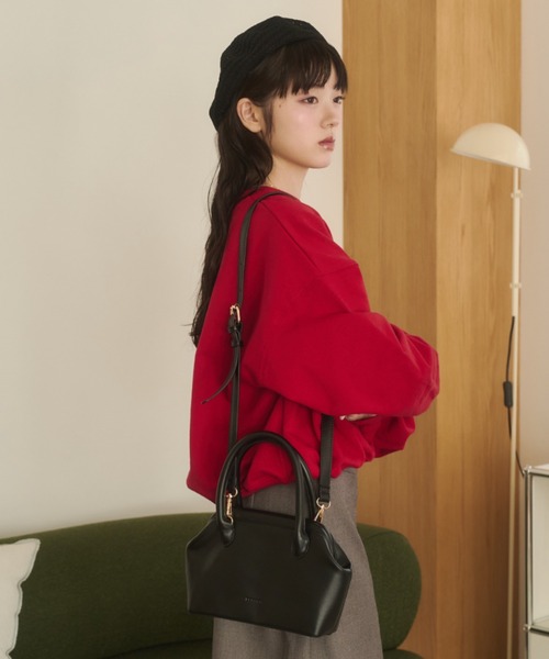 REMOON(リムーン)の「2wayアソートハンドバッグ(ハンドバッグ・レディース・イエロー/ブラウン/ライトブルー/ブラック/アイボリー・FREE)」の14枚目の写真