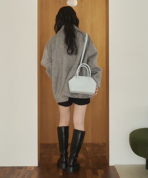 REMOON(リムーン)の「2wayアソートハンドバッグ(ハンドバッグ・レディース・イエロー/ブラウン/ライトブルー/ブラック/アイボリー・FREE)」の18枚目の写真