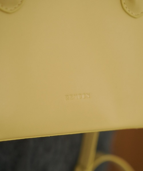 REMOON(リムーン)の「2wayアソートハンドバッグ(ハンドバッグ・レディース・イエロー/ブラウン/ライトブルー/ブラック/アイボリー・FREE)」の22枚目の写真