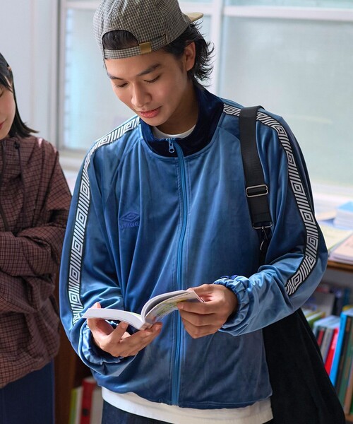 UMBRO/アンブロ SP Velour Track Jacket/別注 ベロア トラック