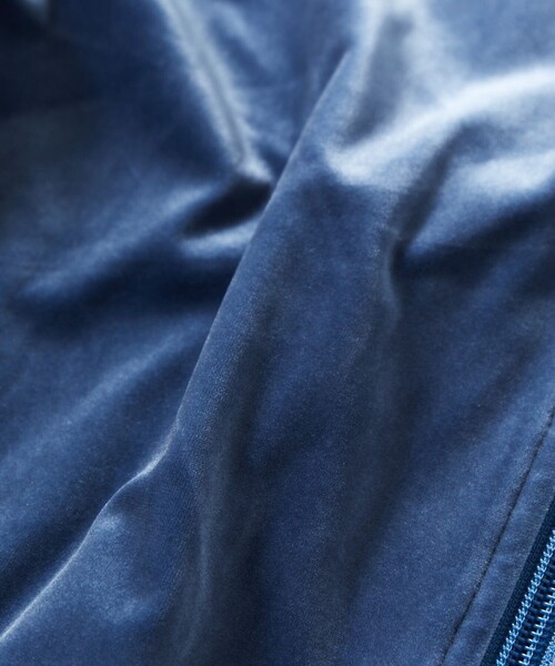 UMBRO（アンブロ）の「UMBRO/アンブロ SP Velour Track Jacket/別注 ベロア トラックジャケット（その他アウター・メンズ・ブルー/オフホワイト/ブラック・X-LARGE/MEDIUM/LARGE）」の10枚目の写真