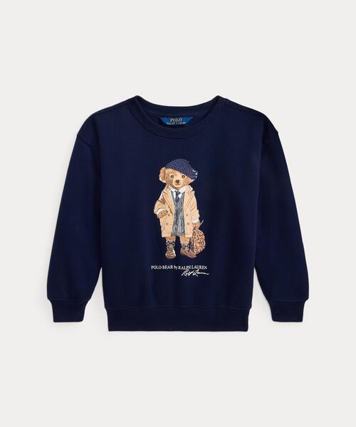 POLO RALPH LAUREN CHILDRENSWEAR（ポロ ラルフ ローレン チルドレンズウェア）の「Polo ベア フリース ボクシー スウェットシャツ（スウェット・キッズ・ネイビー系1・3/6/4）」の7枚目の写真