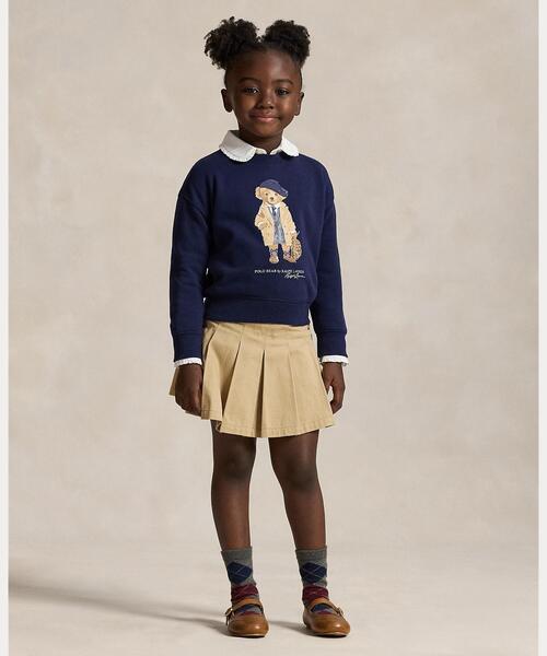 POLO RALPH LAUREN CHILDRENSWEAR（ポロ ラルフ ローレン チルドレンズウェア）の「Polo ベア フリース ボクシー スウェットシャツ（スウェット・キッズ・ネイビー系1・3/6/4）」の3枚目の写真