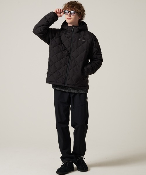 Eddie Bauer（エディーバウアー）の「ライトダウンパーカー（ダウンジャケット/コート・メンズ・ブラック/ブルー/オリーブ・XXL/XL/L/M/S）」の4枚目の写真