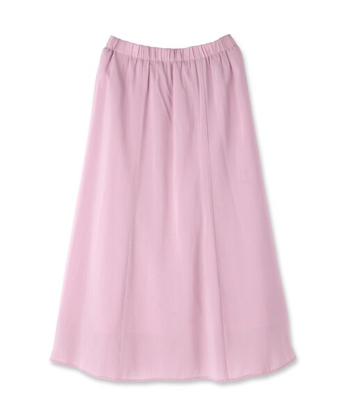 INDIVI（インディヴィ）の「タンブラーフレアスカート（スカート・レディース・スミクロ/ネイビー/ブラウン系/ベビーピンク・13/36/38/40/15 /05）」の5枚目の写真