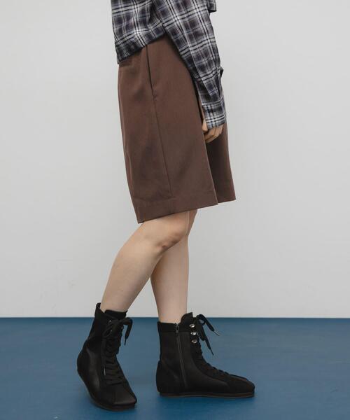 KBF(ケイビーエフ)の「フロントステッチショートパンツ(その他パンツ・レディース・ブラウン/グレー/ブラック・ONE)」の17枚目の写真