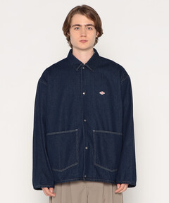 danton デニム　カバーオール DANTON ダントン カバーオールシャツ 10ozコットンデニム メンズ