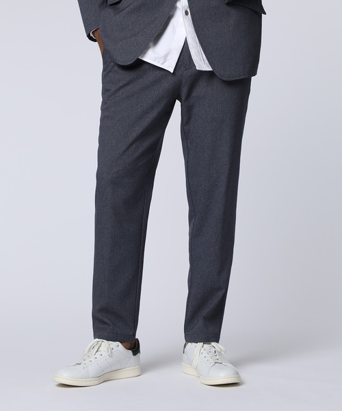 Psycho Bunny(サイコバニー)の「LANATEC ピンヘッドツイル セットアップパンツ(スラックス・メンズ・ネイビー/ライトグレー・MEDIUM/X-LARGE/LARGE)」の2枚目の写真