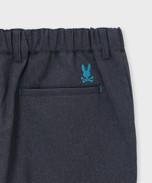 Psycho Bunny(サイコバニー)の「LANATEC ピンヘッドツイル セットアップパンツ(スラックス・メンズ・ネイビー/ライトグレー・MEDIUM/X-LARGE/LARGE)」の13枚目の写真