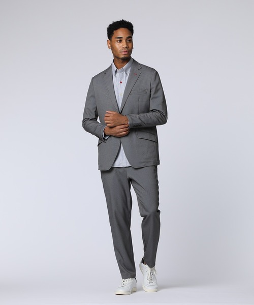 Psycho Bunny(サイコバニー)の「LANATEC ピンヘッドツイル セットアップパンツ(スラックス・メンズ・ネイビー/ライトグレー・MEDIUM/X-LARGE/LARGE)」の5枚目の写真