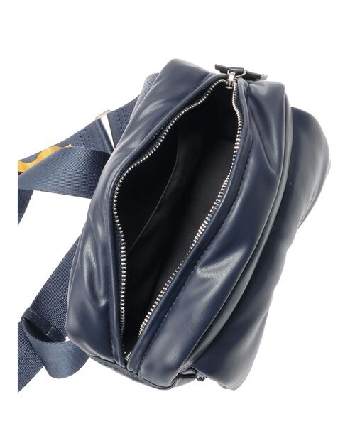 FAKE LEATHER PLUMP MINI BAG / フェイクレザープランプミニバッグ